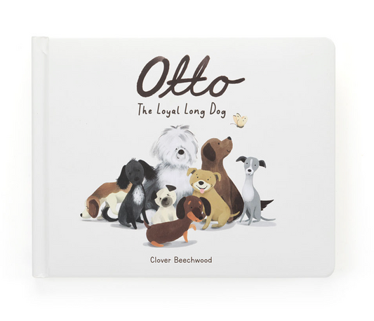 Jellycat Otto the Loyal Long Dog Book