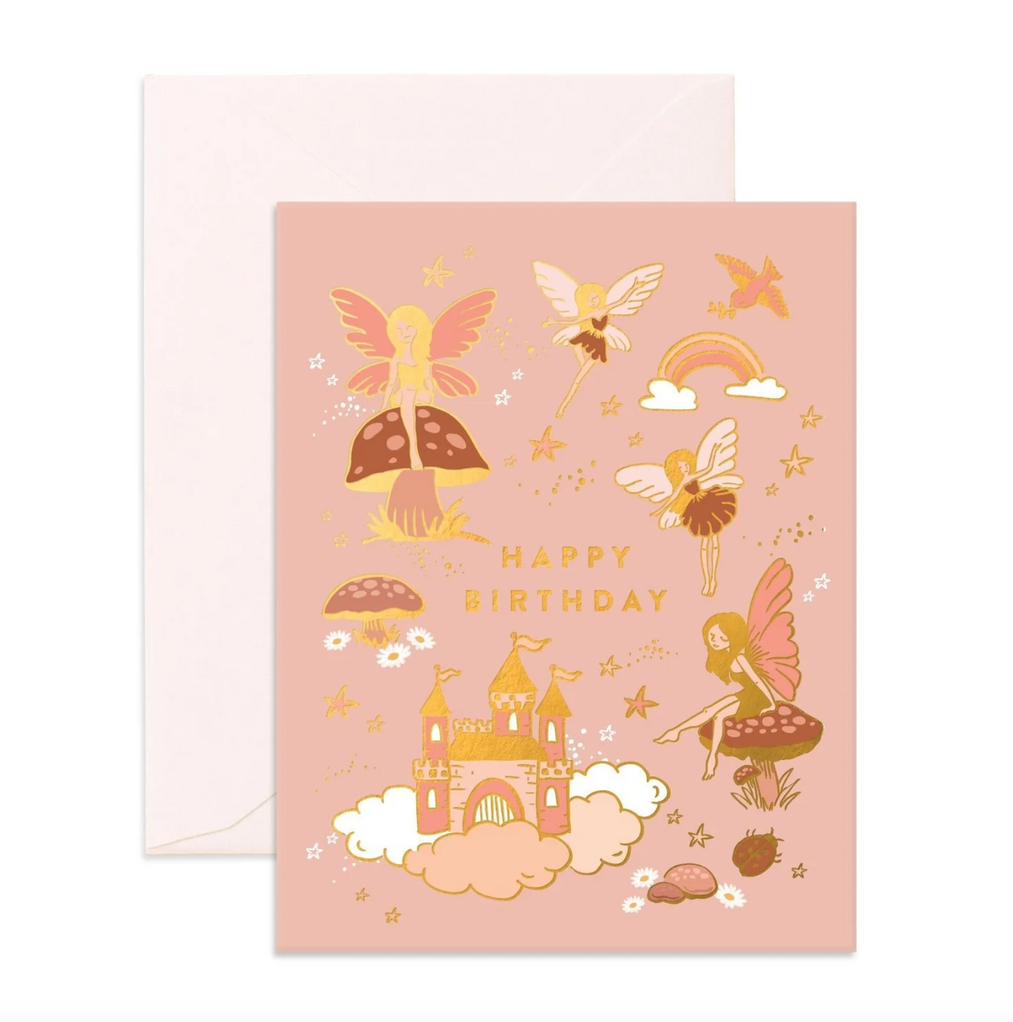 Birthday Fairies Greeting Card