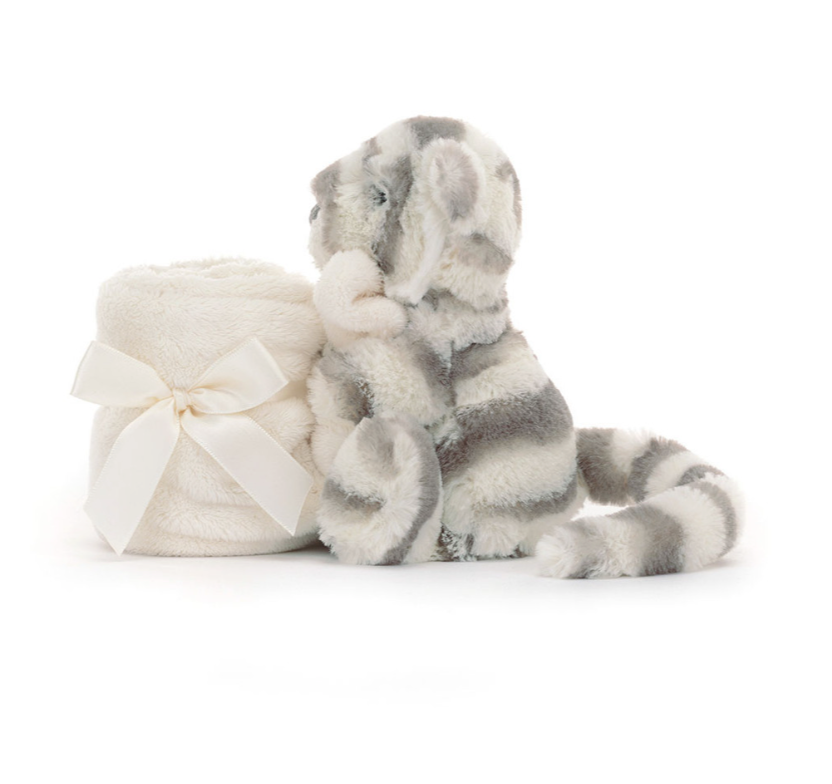 Jellycat Bashful Snow Tiger Soother