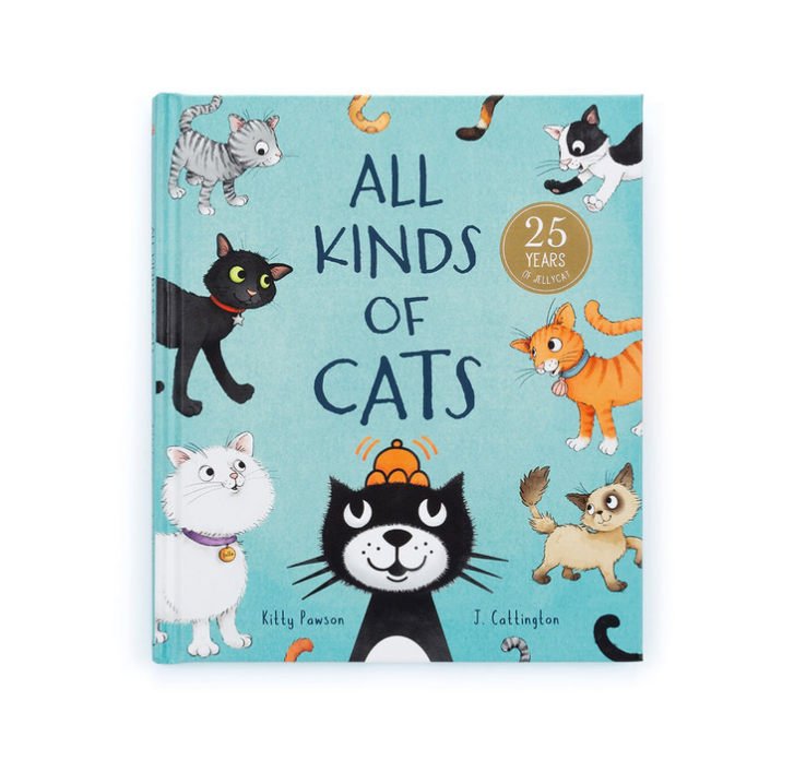 Jellycat All Kinds of Cats Book