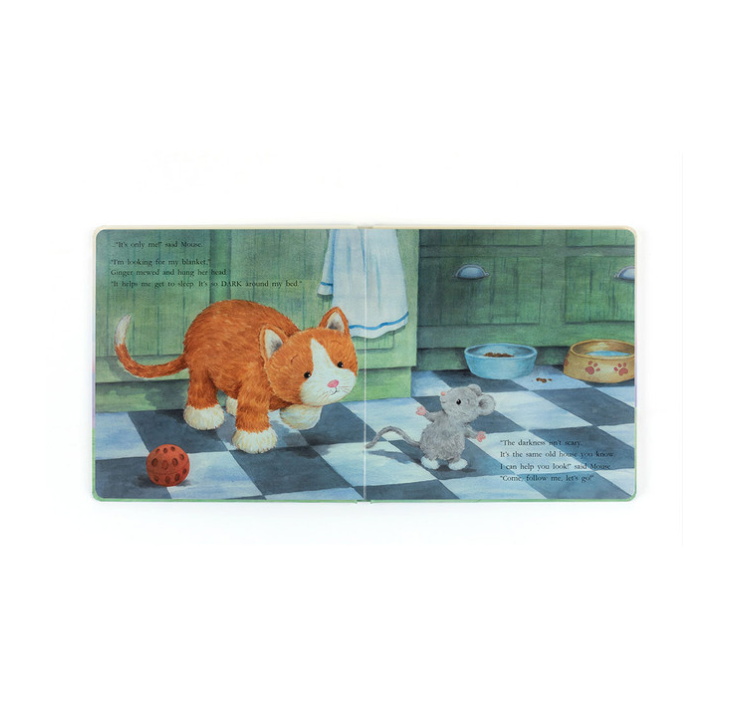 Jellycat Ginger, the Courageous Kitten Book