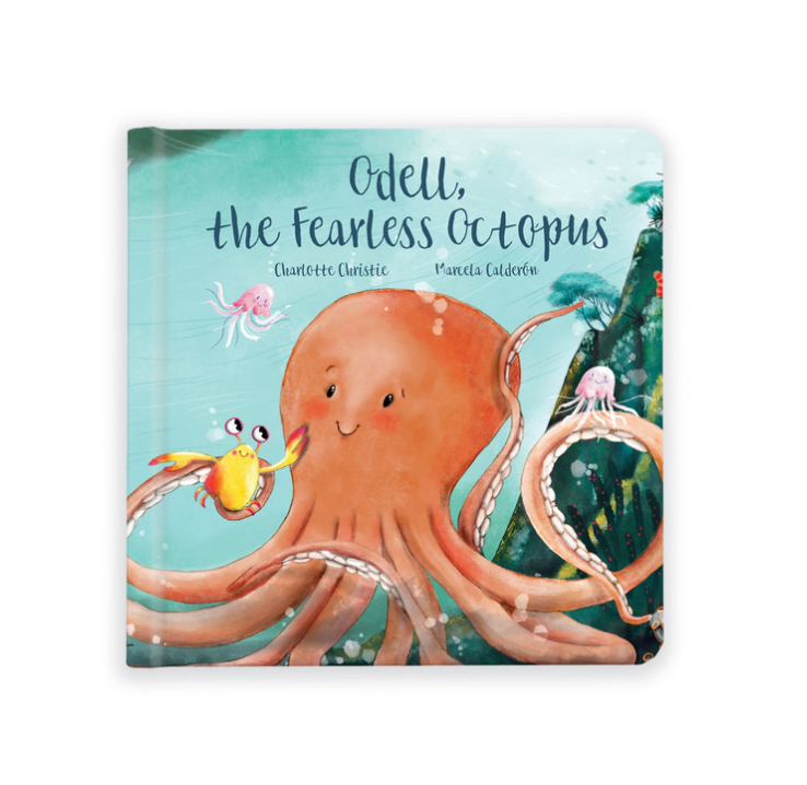Jellycat The Fearless Octopus Book