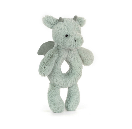 Jellycat Bashful Dragon Ring Rattle