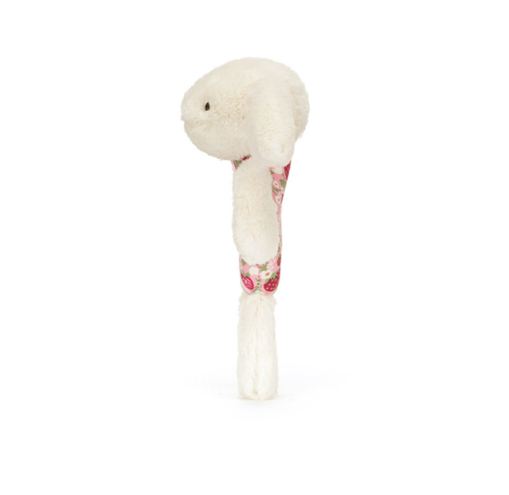 Jellycat Blossom Cream Bunny 'Berry' Ring Rattle