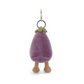 Jellycat Vivacious Aubergine Bag Charm