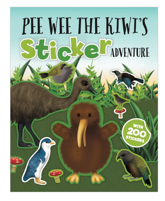 Pee Wee the Kiwi's Sticker Adventure