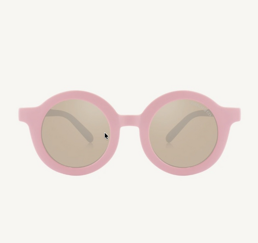 Grech & Co Original Round Sunglasses | Bubblegum | Toddler/Child