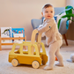 Moover Push School Bus Yellow