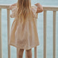 Nature Baby Bonnie Dress Golden Stripe