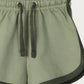 Babu Organic Cotton Shorts Sage Contrast