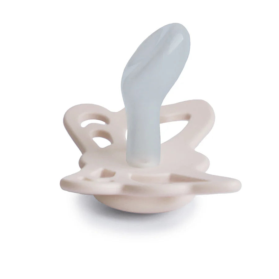 Frigg Anatomical Butterfly Silicone Pacifiers Cream