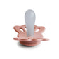 Frigg Symmetrical Lucky Silicone Pacifiers Peach