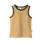 Babu Organic Cotton Singlet Marigold Contrast