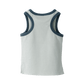 Babu Organic Cotton Singlet Sky Contrast