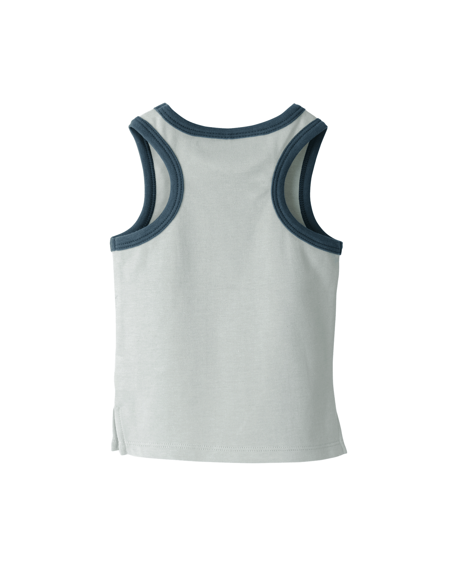 Babu Organic Cotton Singlet Sky Contrast