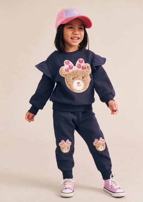 Huxbaby Strawberry Fields Huxette Bow Trackpant