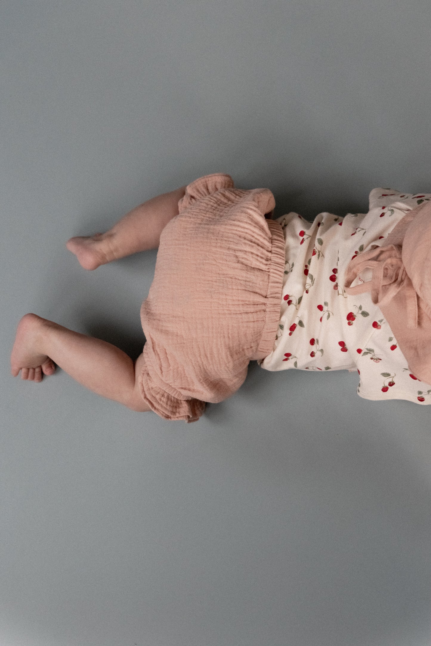 Nature Baby Petal Bloomers Muslin Rose Dust