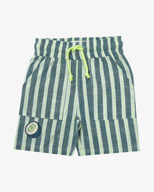 Band of Boys Shorts Sushi Stripe