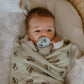 Over the Dandelions Swaddle Organic Muslin Meadow