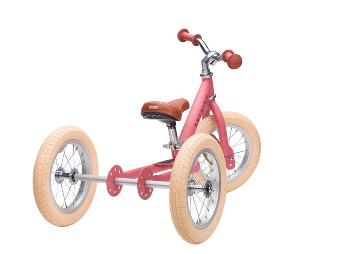 Trybike Steel Vintage Pink Matte