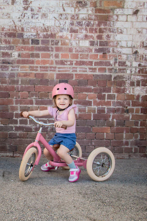 Trybike Steel Vintage Pink Matte