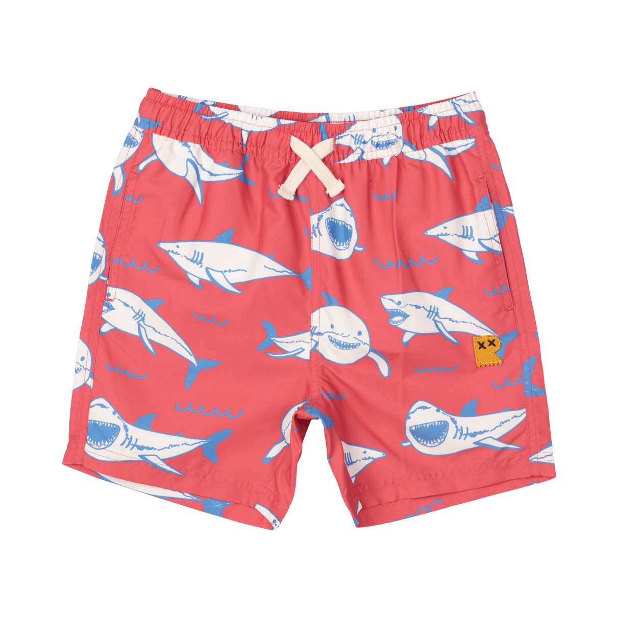 Rock Your Kid Happy Sharks Boardshorts