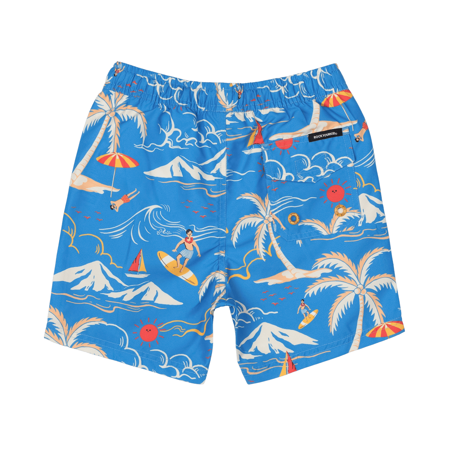 Rock Your Kid Surfin Safari Boardshorts