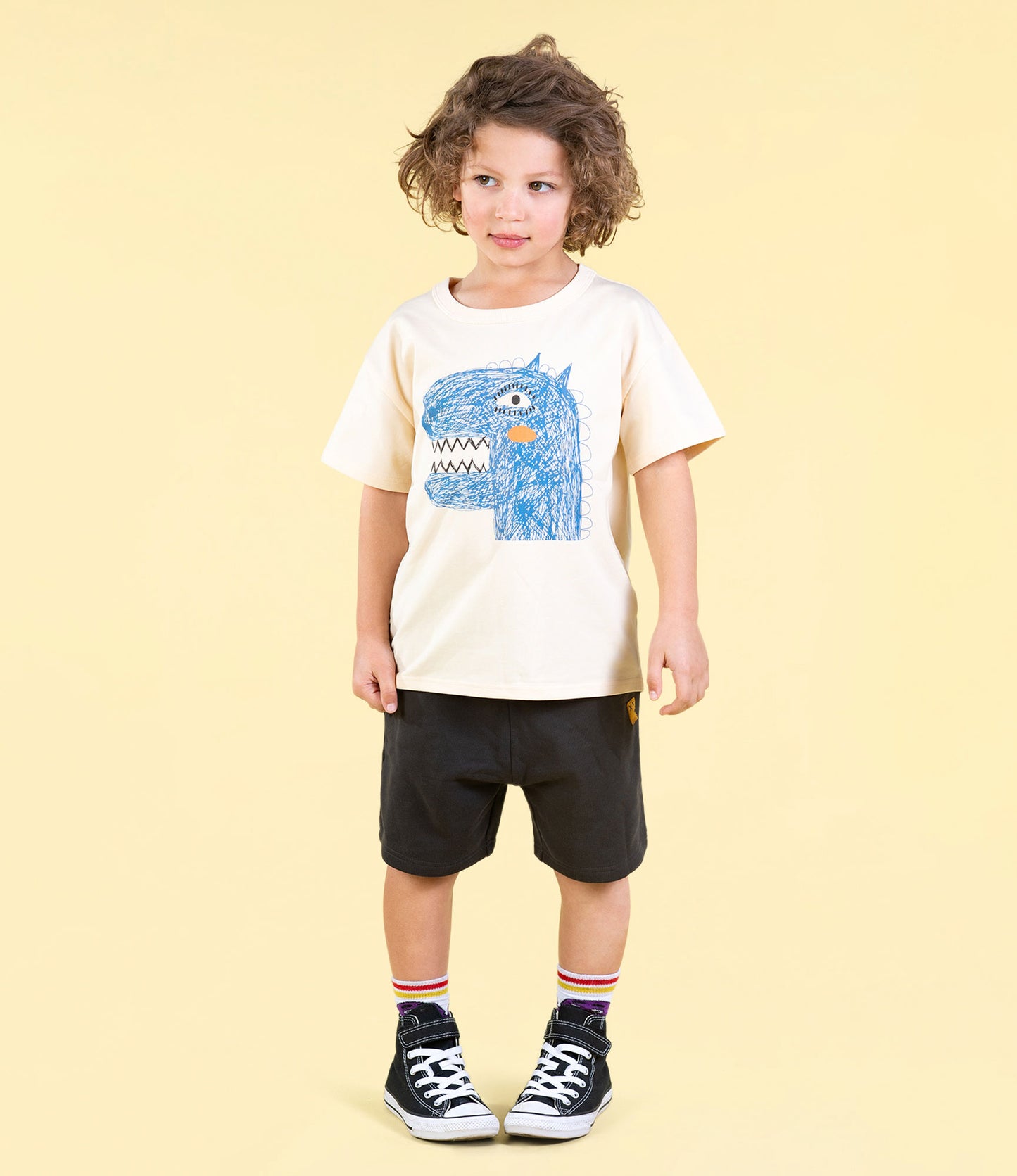 Rock Your Kid Black Walk Shorts