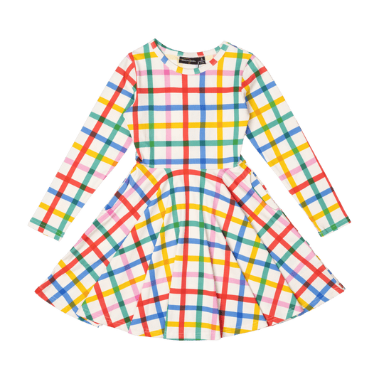 Rock Your Kid Check it Out Waisted Dress