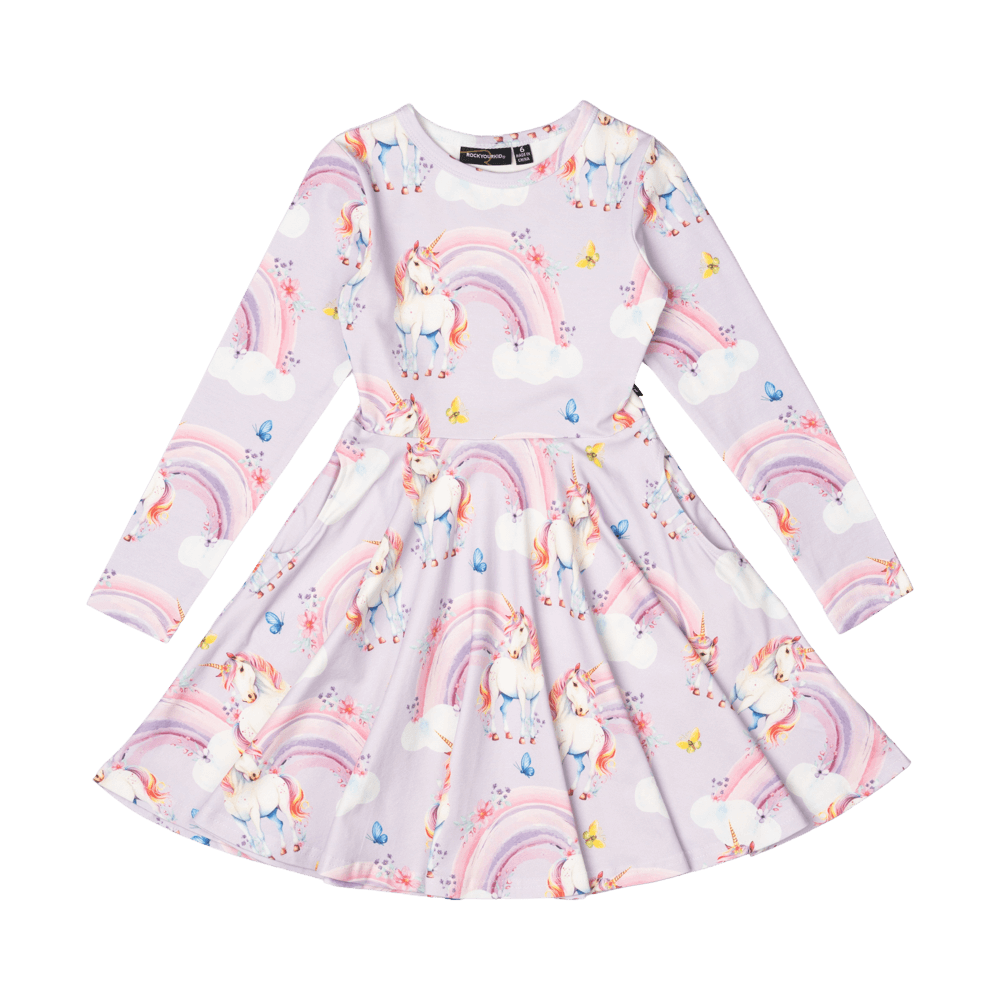 Rock Your Kid Deamscapes Waisted Dress