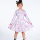 Rock Your Kid Deamscapes Waisted Dress