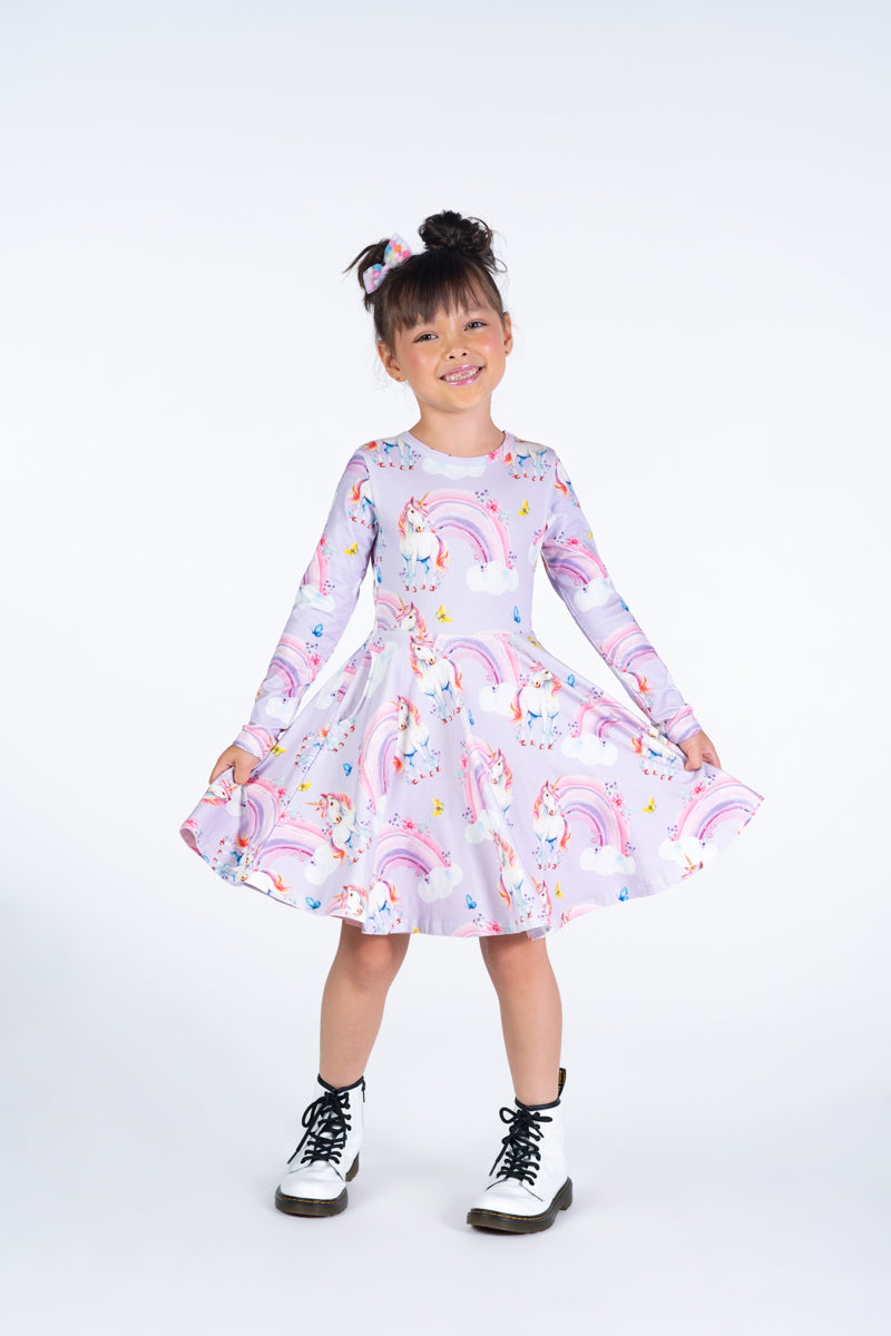 Rock Your Kid Deamscapes Waisted Dress