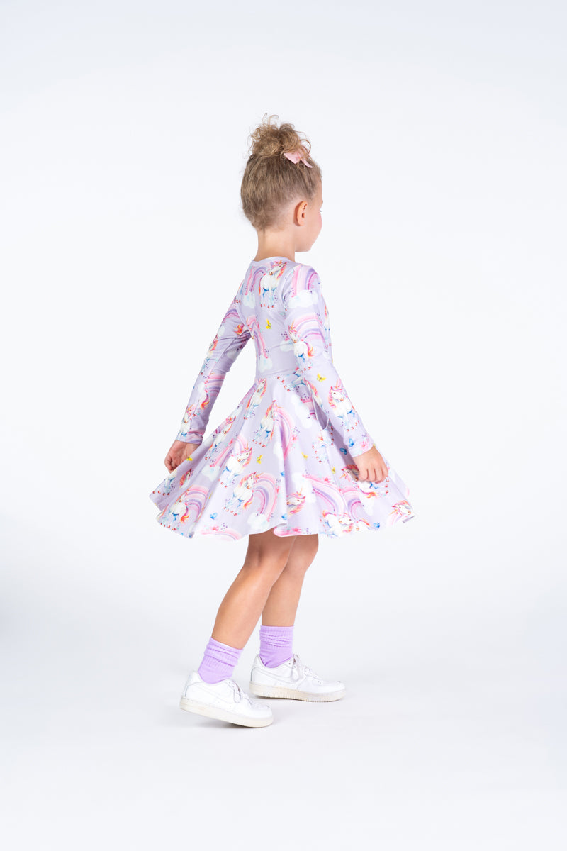 Rock Your Kid Deamscapes Waisted Dress