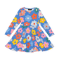 Rock Your Kid Happy Flowers Waisted Dress