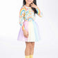 Rock Your Kid Rainbows & Flowers Circus Dress