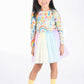 Rock Your Kid Rainbows & Flowers Circus Dress