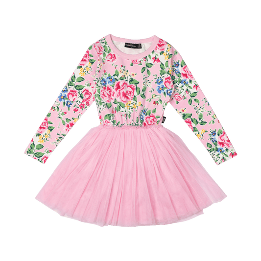 Rock Your Kid Garden Circus Dress Pink