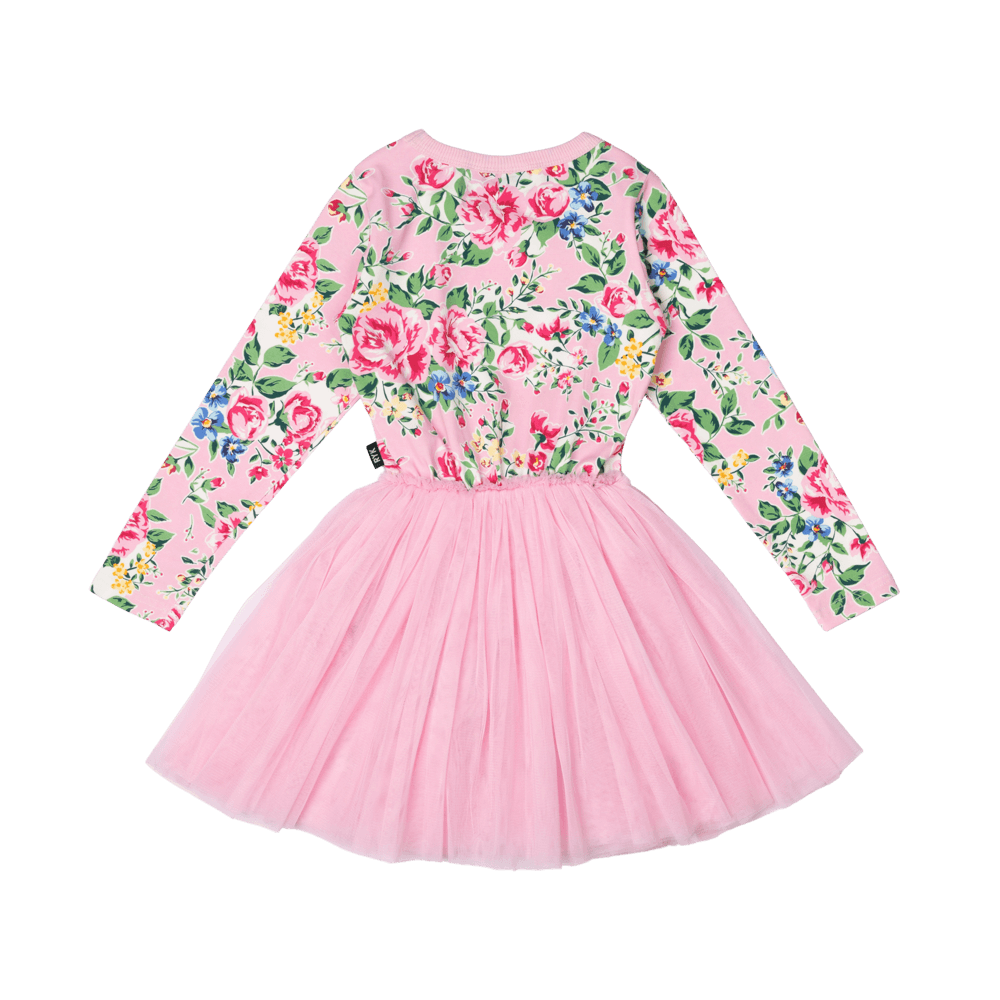 Rock Your Kid Garden Circus Dress Pink