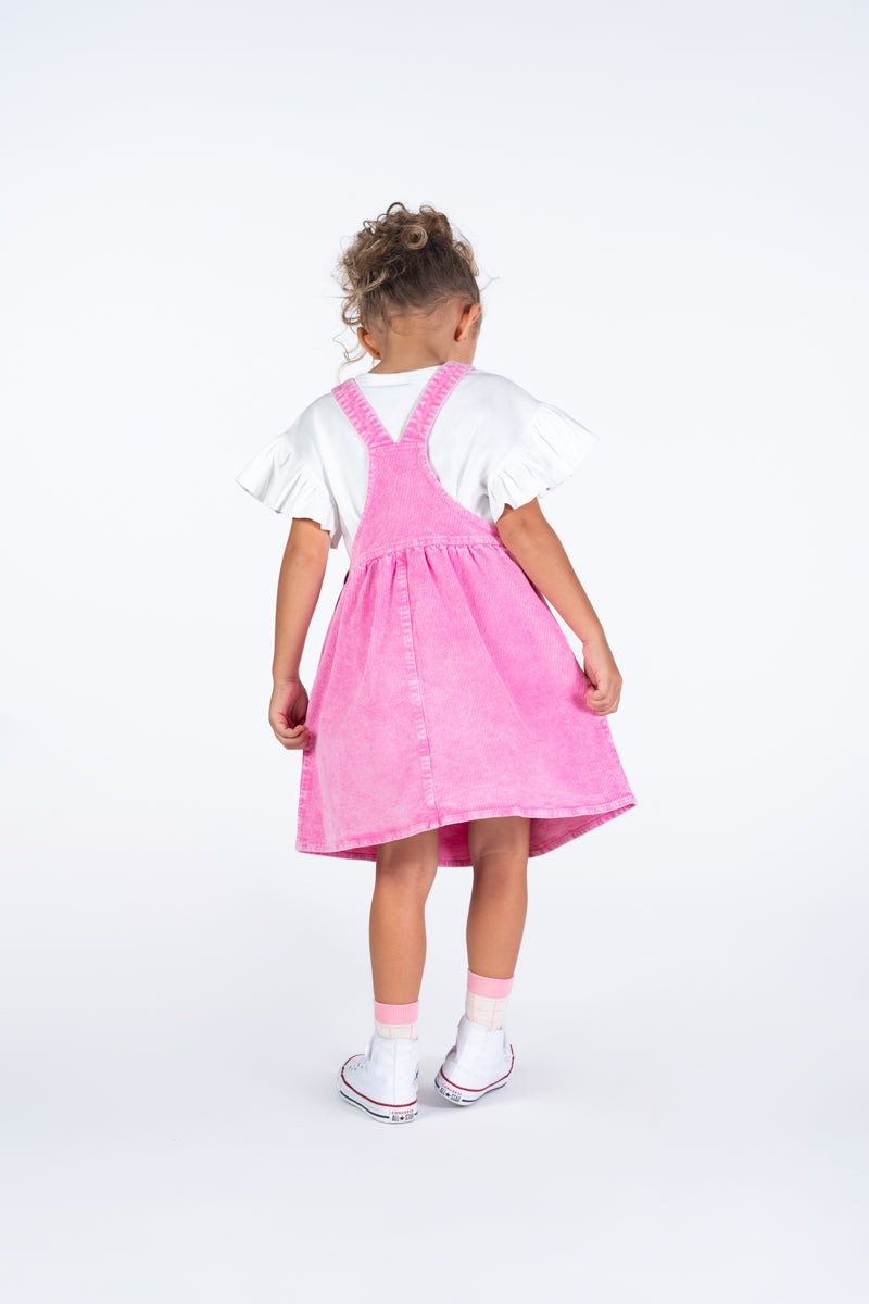 Rock Your Kid Pink Cord Dress