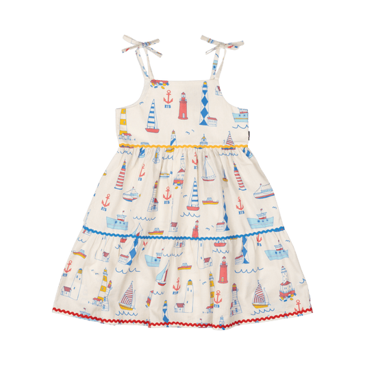 Rock Your Kid High Seas Tiered Dress