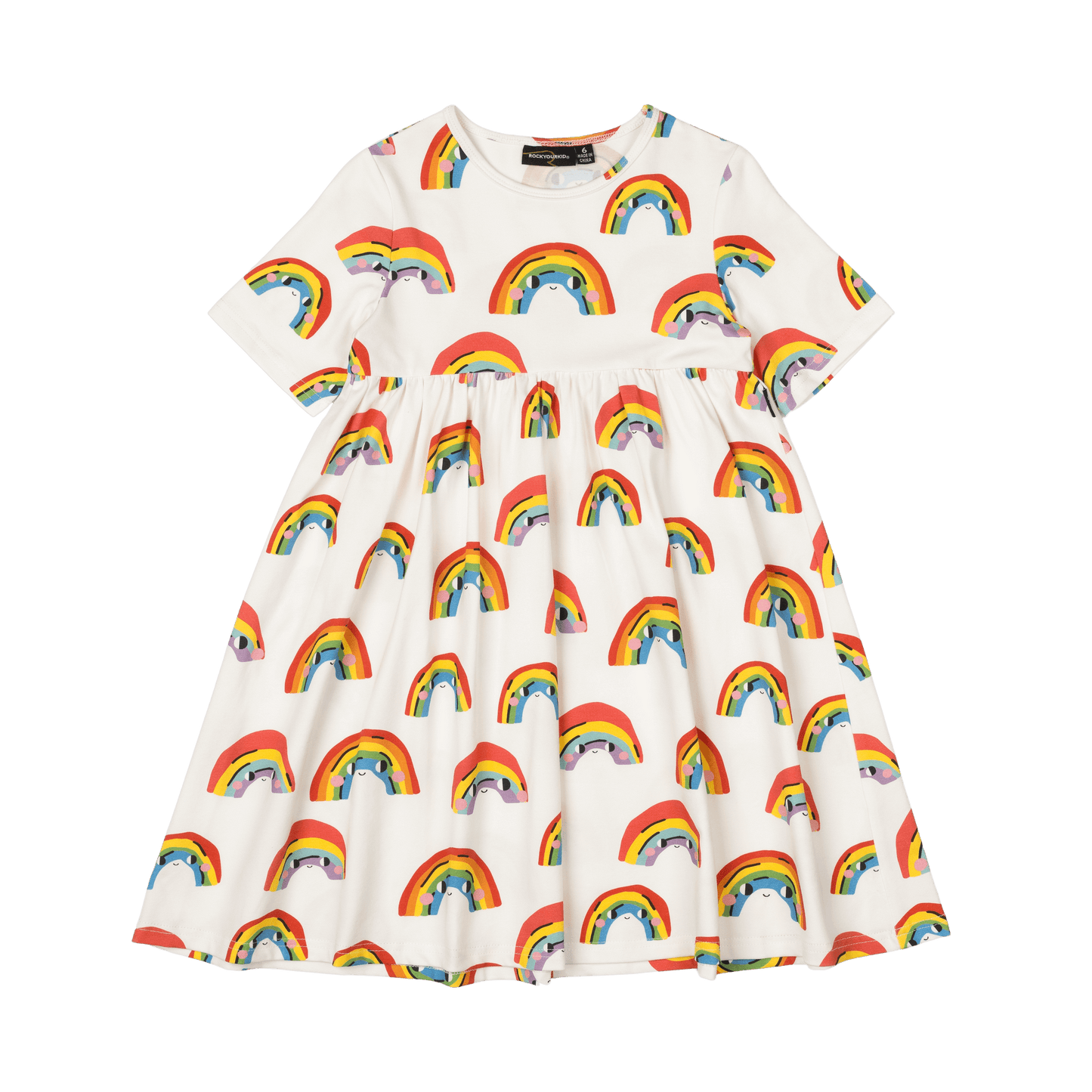 Rock Your Kid Over The Rainbow Dress