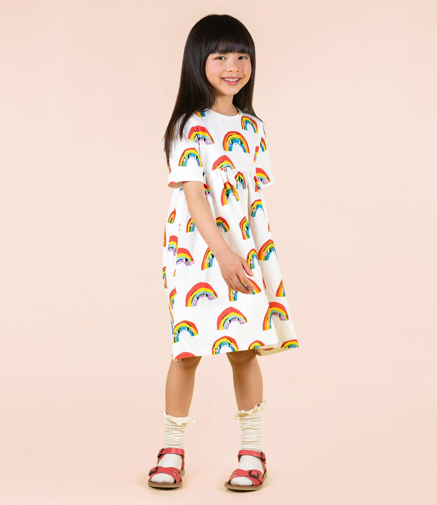 Rock Your Kid Over The Rainbow Dress