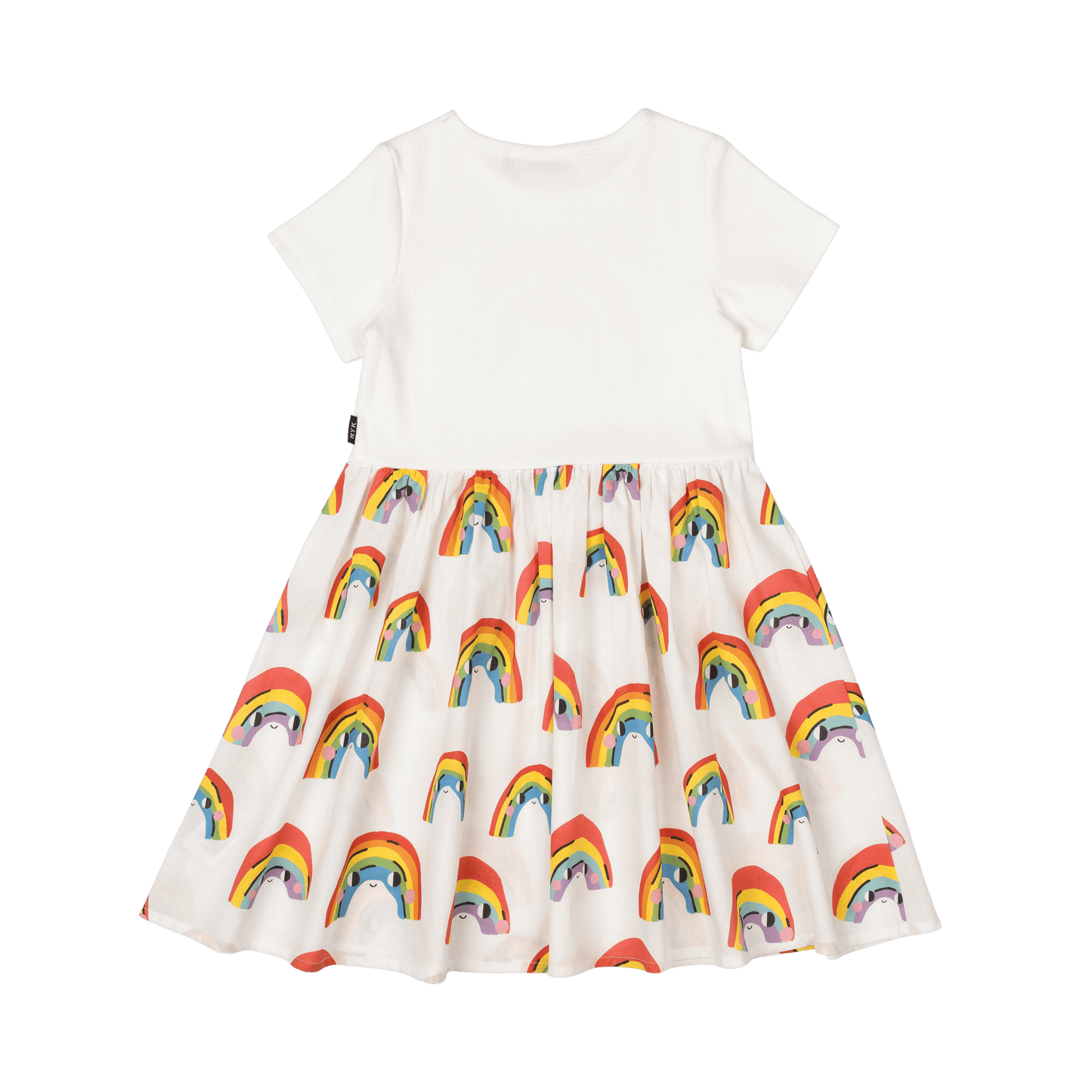 Rock Your Kid Over The Rainbow T-shirt Dress