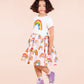 Rock Your Kid Over The Rainbow T-shirt Dress