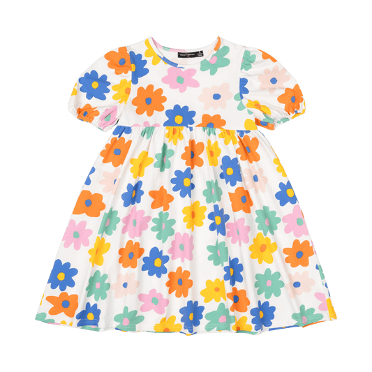 Rock Your Kid Love Me do Puff Sleeve Dress