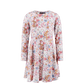 Rock Your Kid Disty Bunny Long Sleeve Waisted Dress