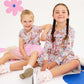 Rock Your Kid Disty Bunny Long Sleeve Waisted Dress
