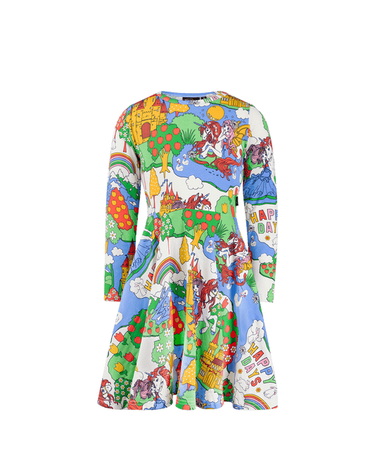 Rock Your Kid Happy Land Waisted Dress