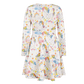 Rock Your Kid Unicorn Flags Long Sleeve Waisted Dress