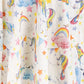 Rock Your Kid Unicorn Flags Long Sleeve Waisted Dress